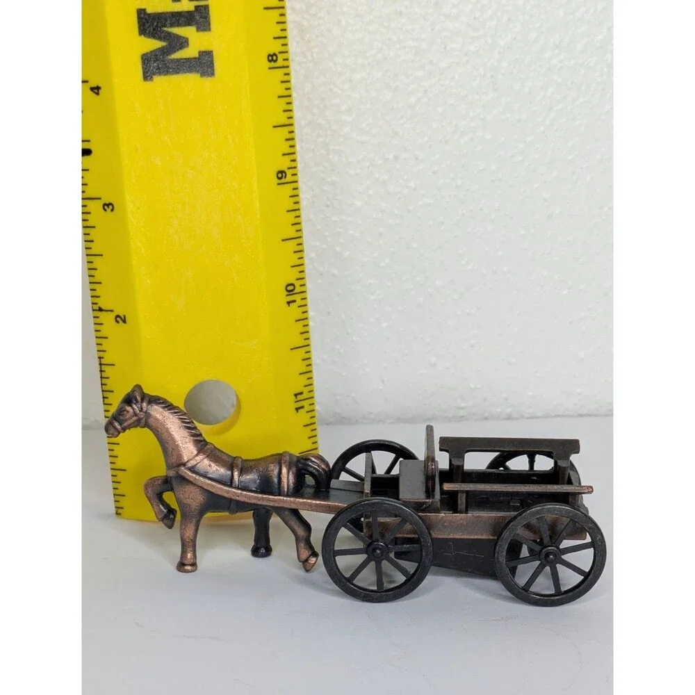 Horse And Carriage Die Cast Metal Collectible Pencil Sharpener